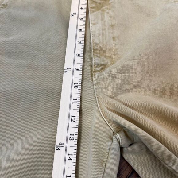 ZARA Khaki Denim Tan Wide Leg Women's Pants Trousers Size 6 - Picture 8 of 10